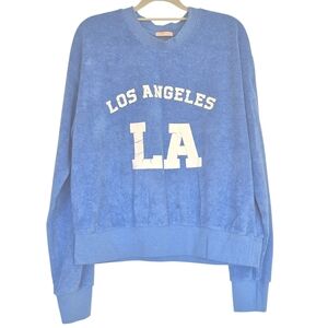 Daydream Nation Los Angeles Couch Crasher Terry Pullover Sz Small